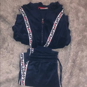 Fila sweatsuit